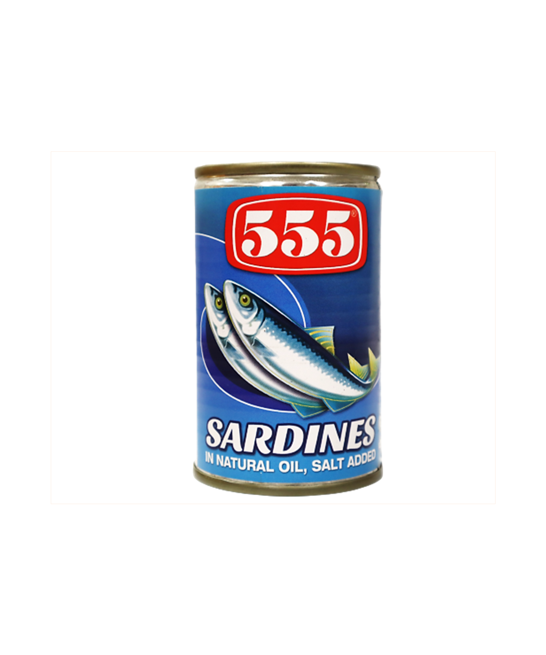 555 Sardines in Natural Oil 155g