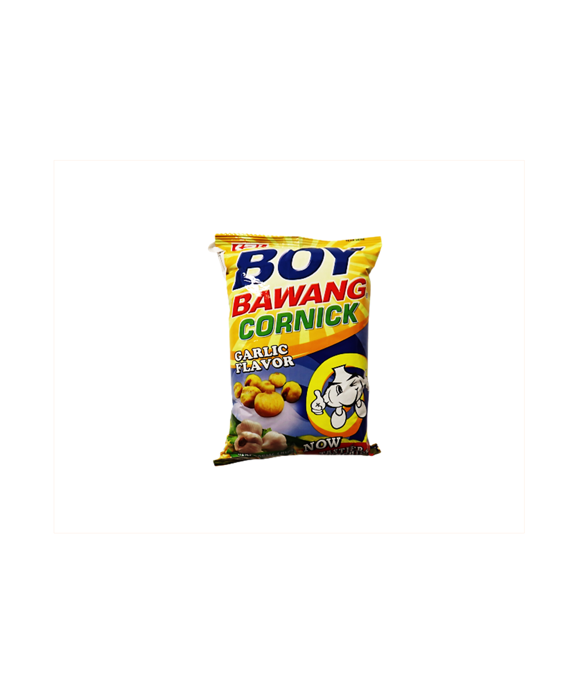 Boy Bawang Cornicks – Garlic 100g