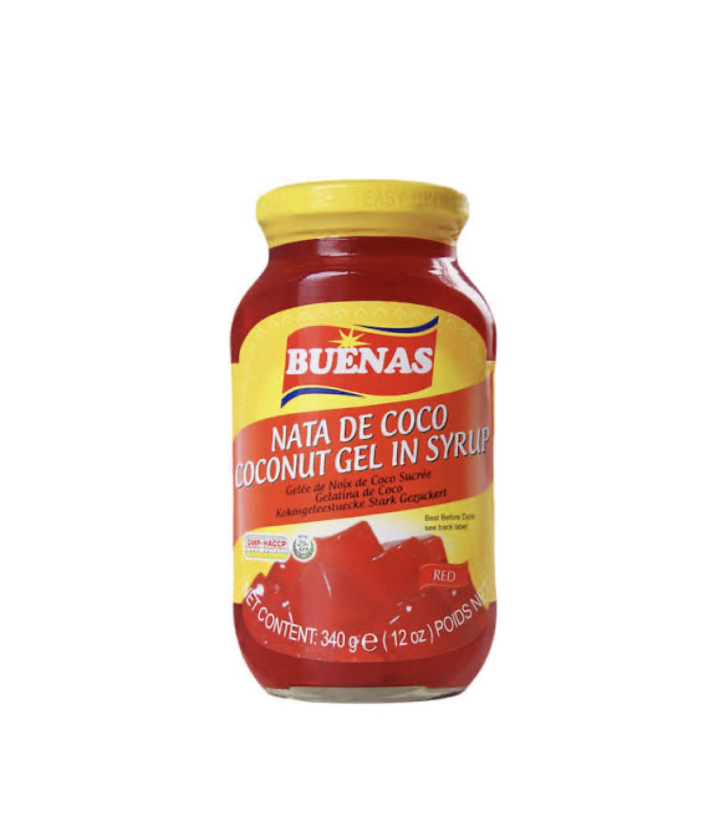 Buenas Nata de Coco (Red) 340g