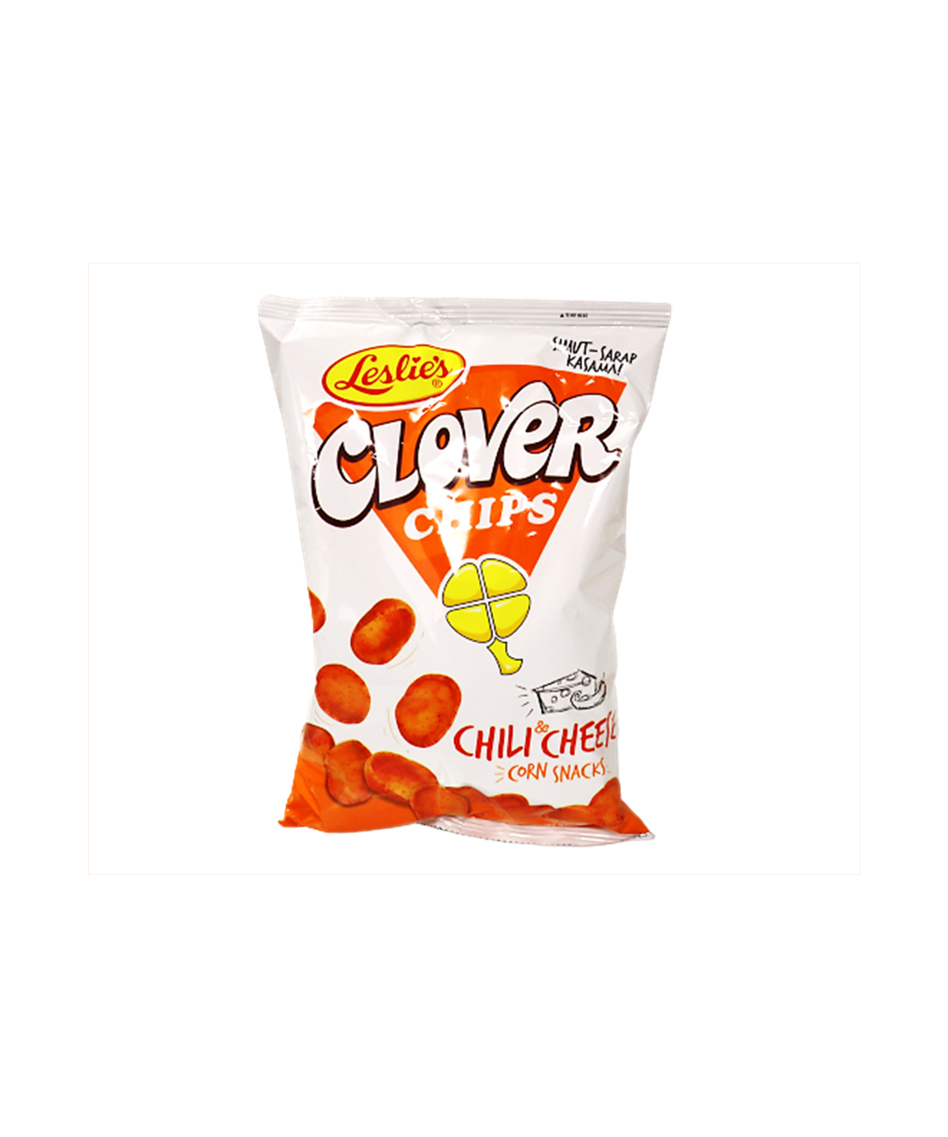 Leslie’s Clover Chips Chili & Cheese 145g