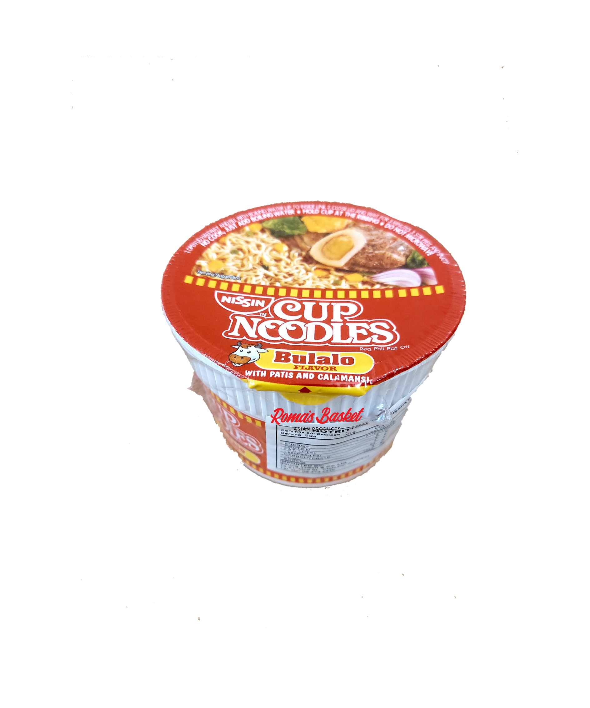 Nissins Cup Noodles Bulalo Mini 40g