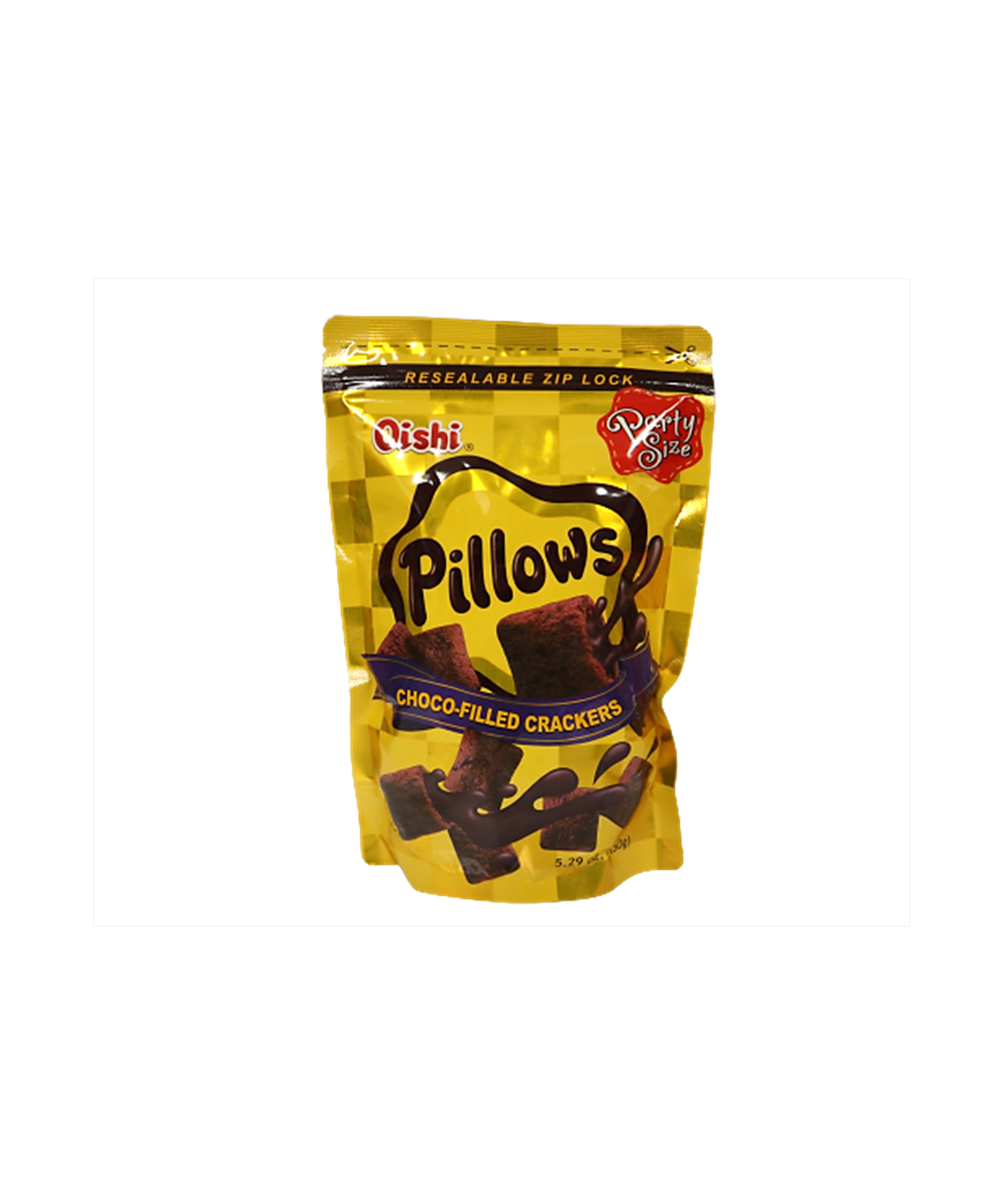Oishi Pillows Chocolate 150g