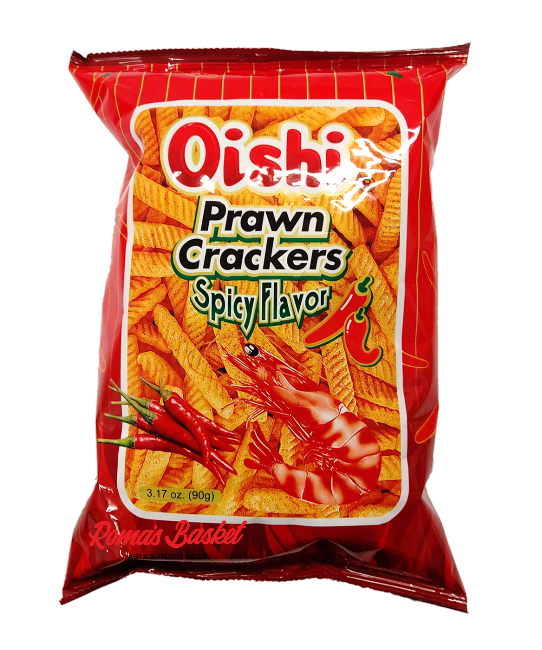 Oishi Prawn Cracker Spicy 90g