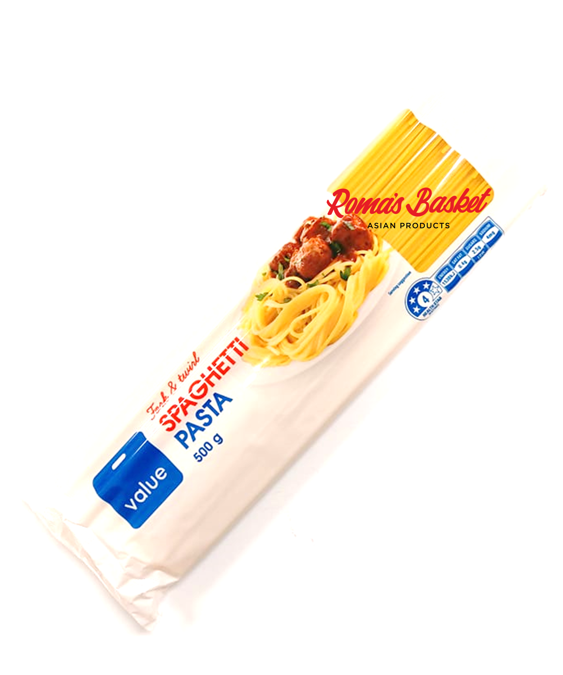 Value Pasta Spaghetti 500g