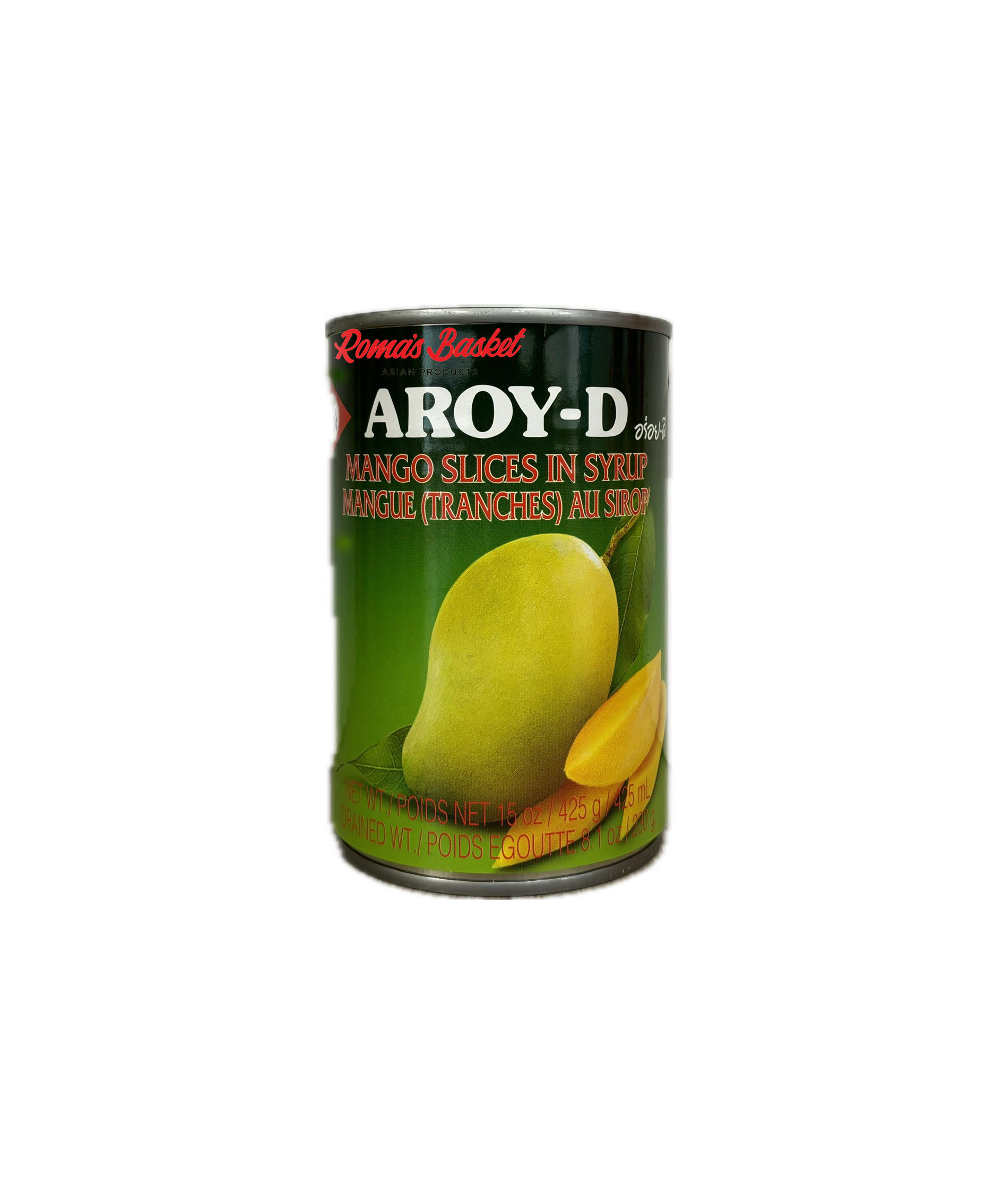 AroyD Mango In Syrup 425g