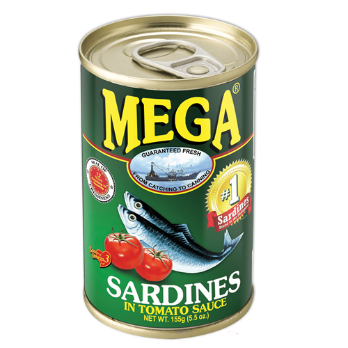 Mega Sardines in Tomato Sauce 425g