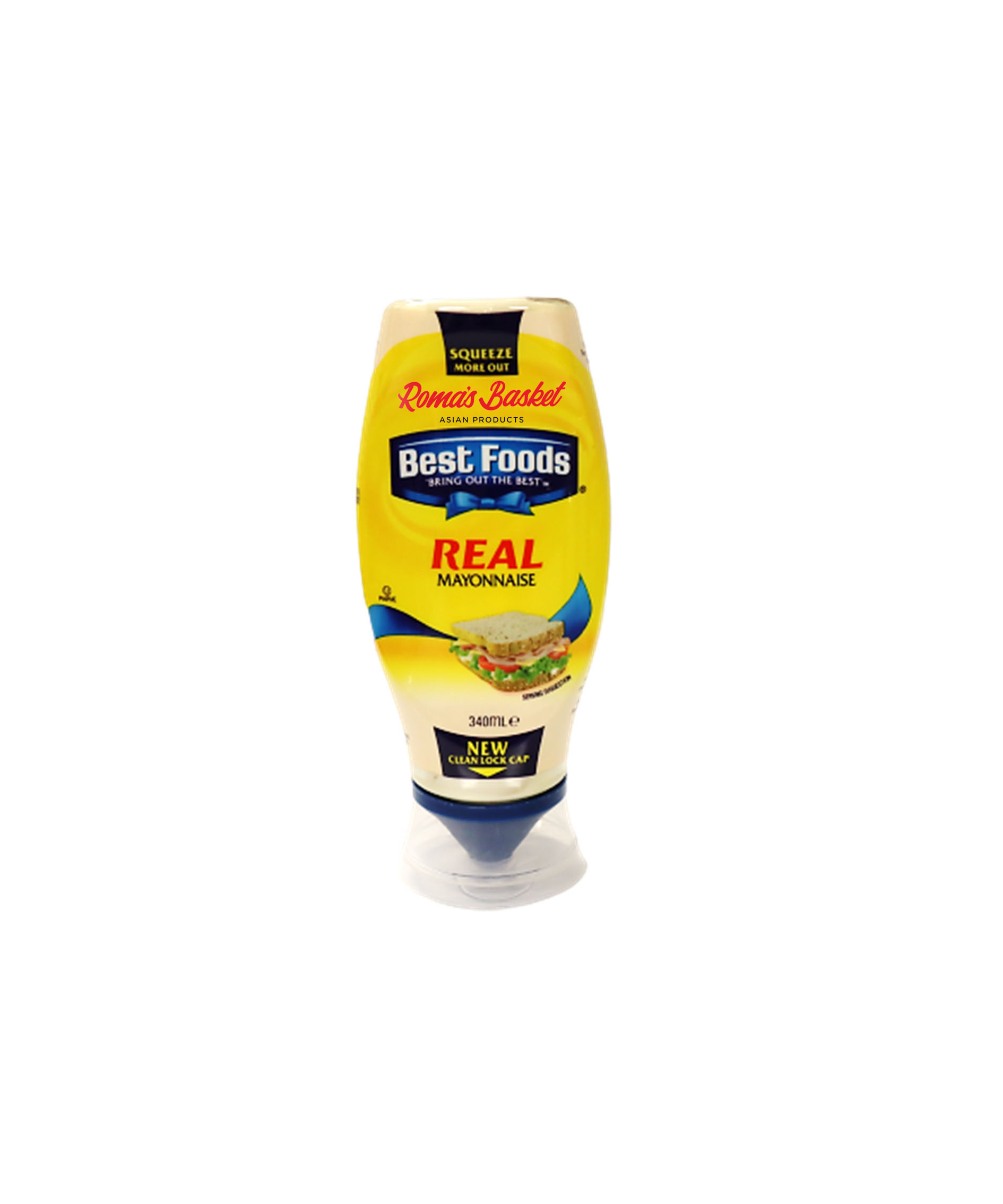 Best foods mayonnaise real 340ml