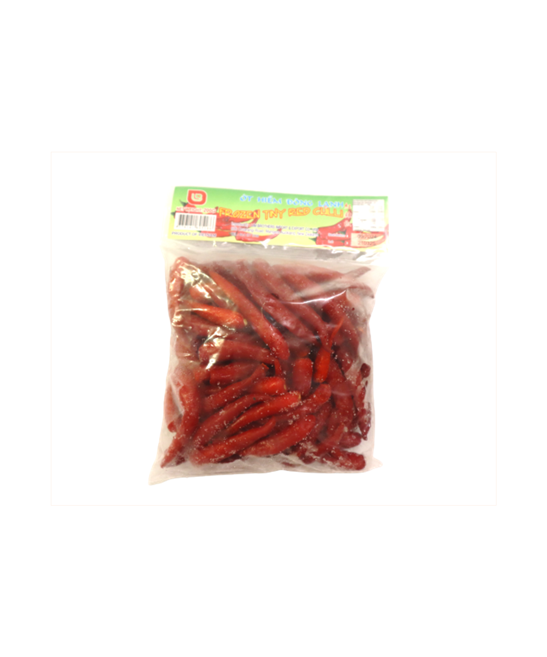 LB Frozen Tiny Red Chili 200g