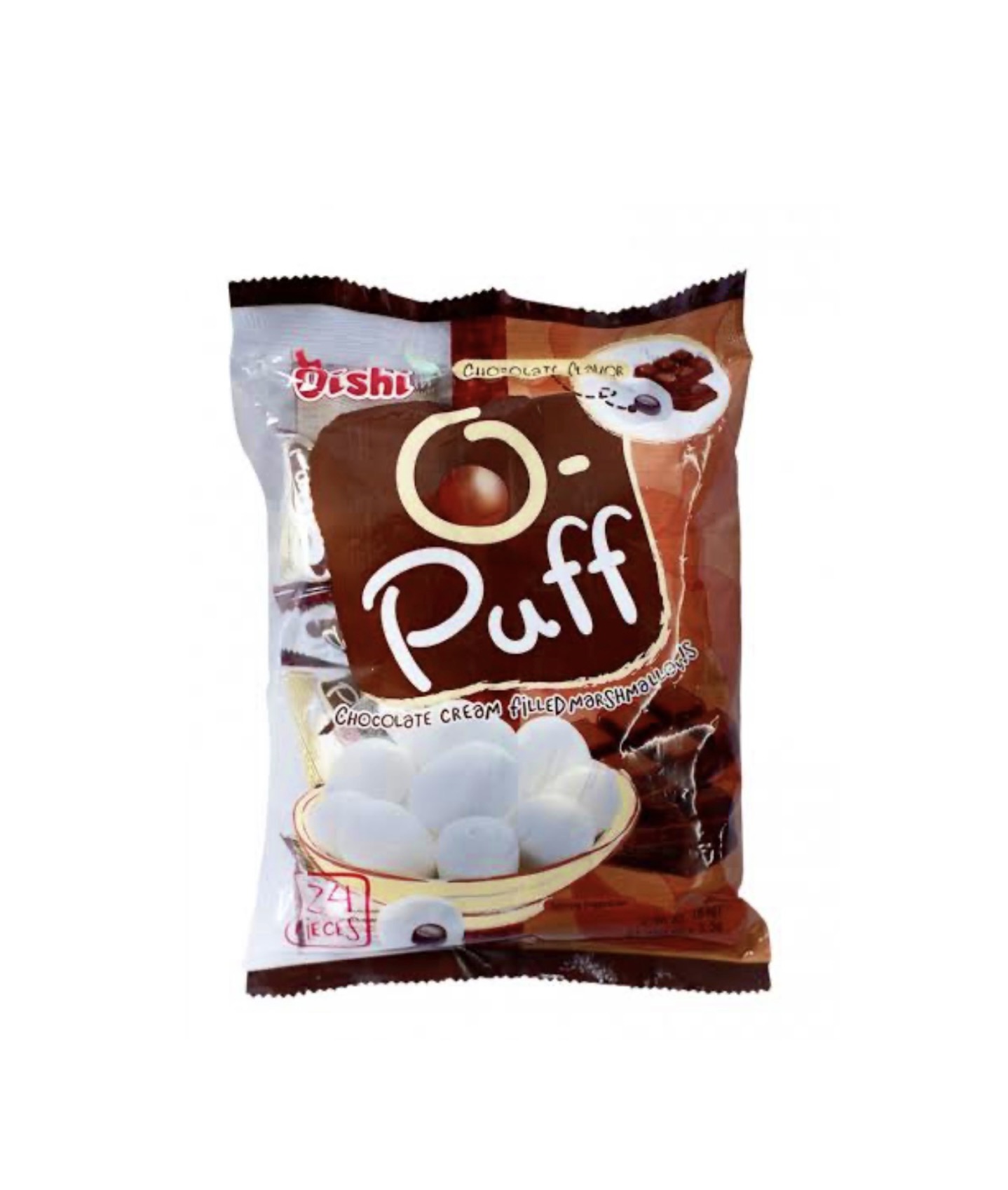 Oishi O-Puff Marshmallow Chocolate 84g